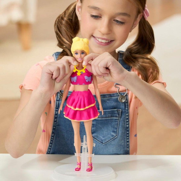 Сет за игра, Play-Doh: Barbie Designer - Ruffles & Bows 