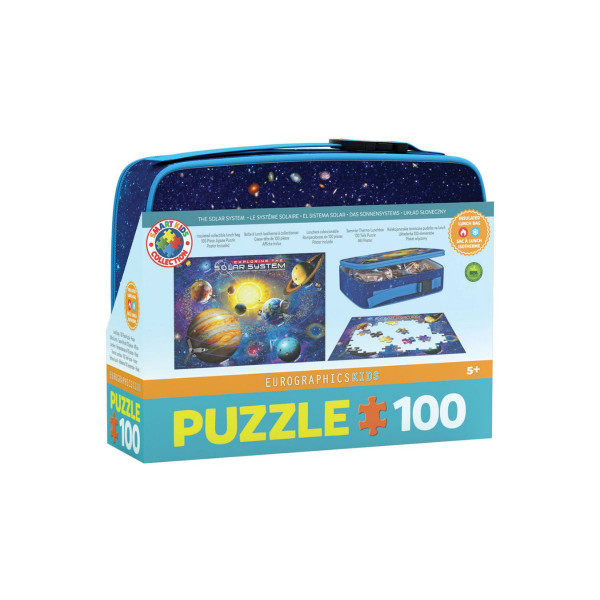 Сложувалка во торбичка за ужинка, The Solar System, 100 парчиња 