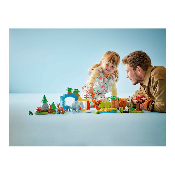 LEGO коцки, Duplo, 3in1 Wild Animal Families 