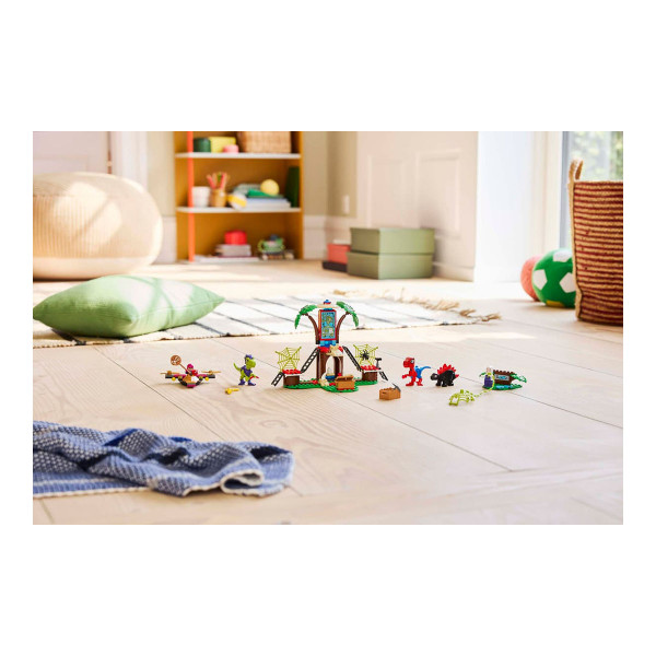 LEGO коцки, Marvel, Spidey and Gobby's Raptor Battle at Tree House HQ 