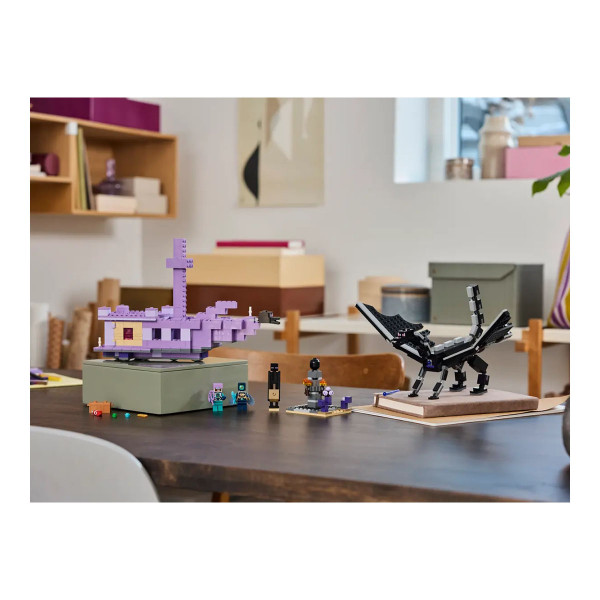 LEGO коцки, Minecraft, The Ender Dragon and End Ship 
