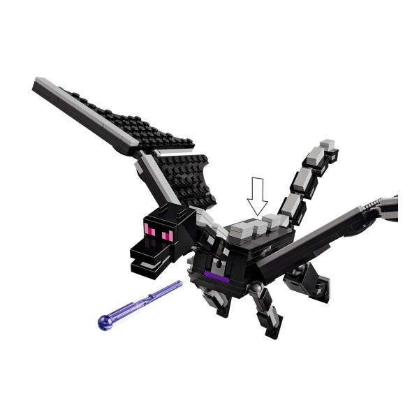 LEGO коцки, Minecraft, The Ender Dragon and End Ship 