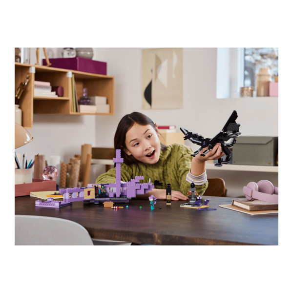 LEGO коцки, Minecraft, The Ender Dragon and End Ship 