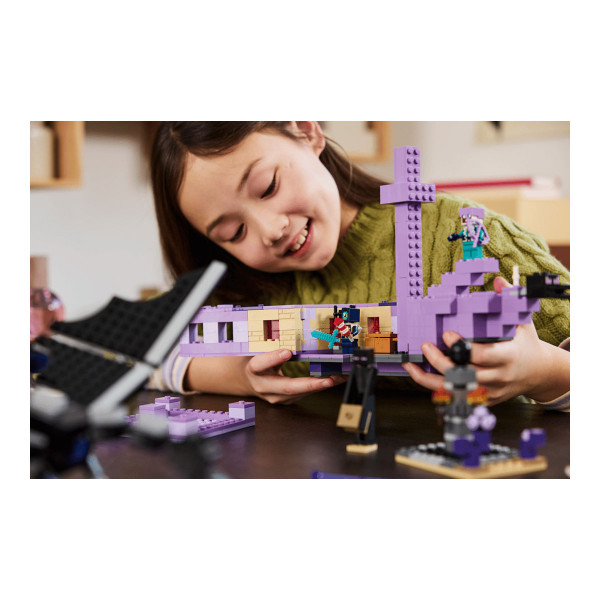 LEGO коцки, Minecraft, The Ender Dragon and End Ship 