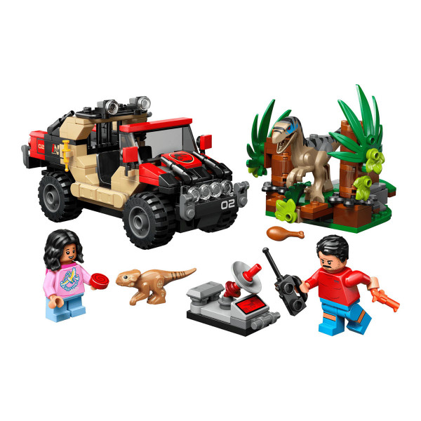 LEGO коцки, Jurassic World, Raptor Off-Road Escape 