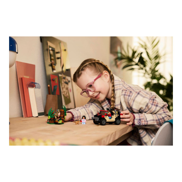 LEGO коцки, Jurassic World, Raptor Off-Road Escape 