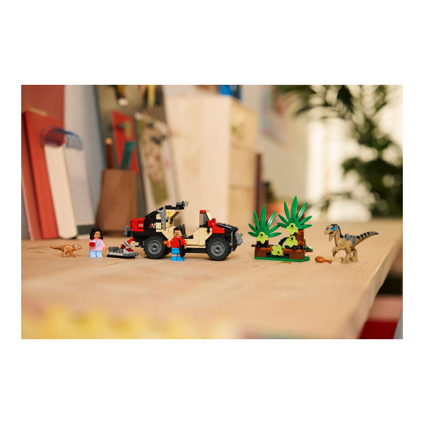 LEGO коцки, Jurassic World, Raptor Off-Road Escape 