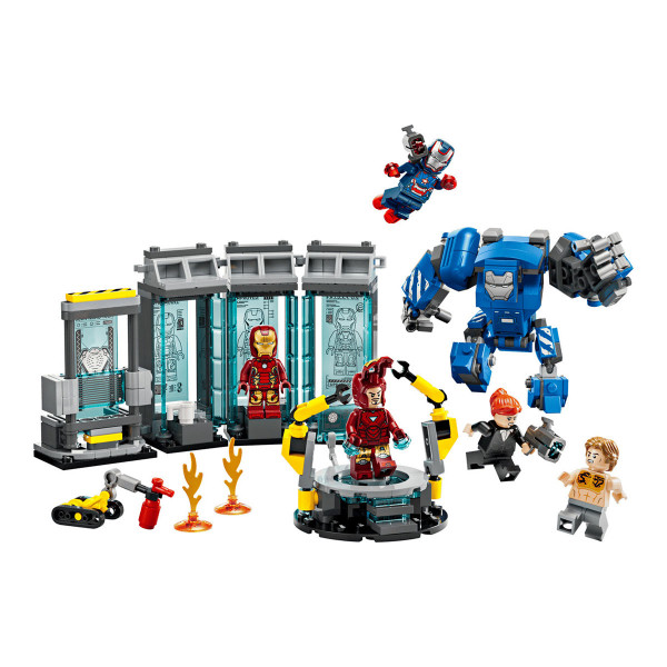 LEGO коцки, Marvel, Iron Man's Laboratory: Hall of Armor 