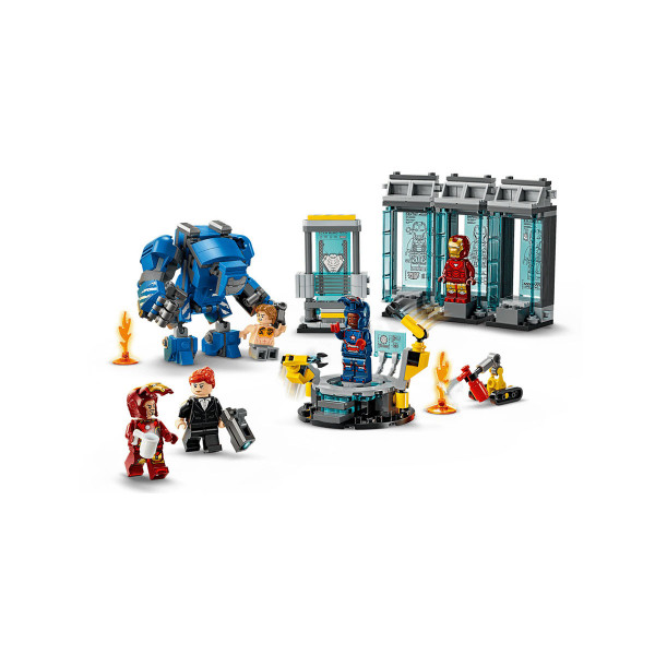 LEGO коцки, Marvel, Iron Man's Laboratory: Hall of Armor 