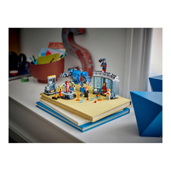 LEGO коцки, Marvel, Iron Man's Laboratory: Hall of Armor 