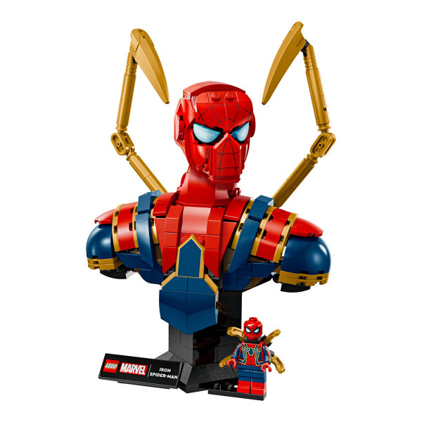 LEGO коцки, Marvel, Iron Spider-Man Bust 