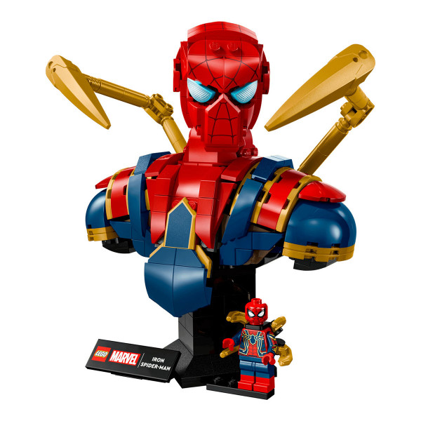 LEGO коцки, Marvel, Iron Spider-Man Bust 