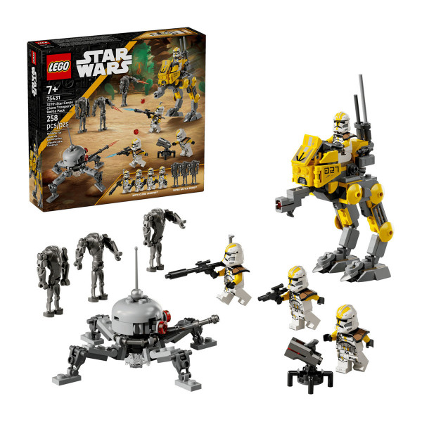 LEGO коцки, Star Wars, 327th Star Corps Clone Troopers™ Battle Pack 