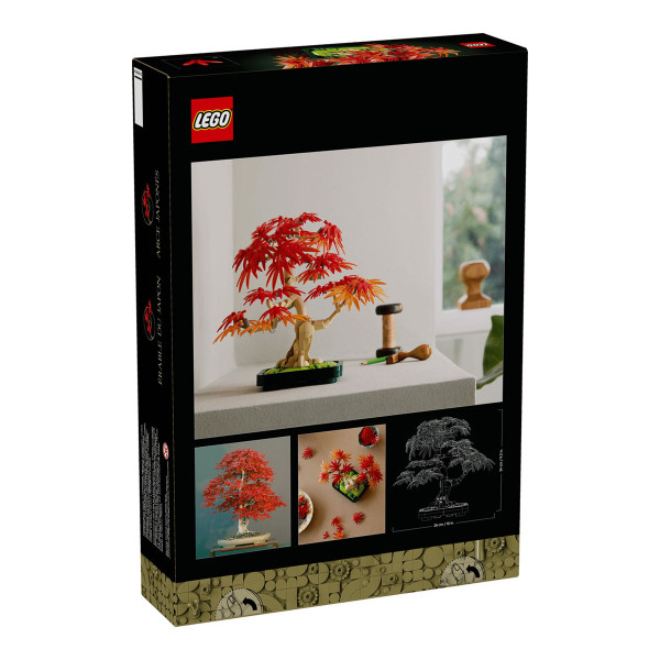 LEGO коцки, The Botanical Collection, Japanese Red Maple Bonsai Tree 