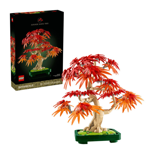 LEGO коцки, The Botanical Collection, Japanese Red Maple Bonsai Tree 