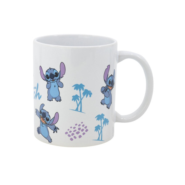 Шолја, Disney: Stitch - Leaves Pattern, 325ml 