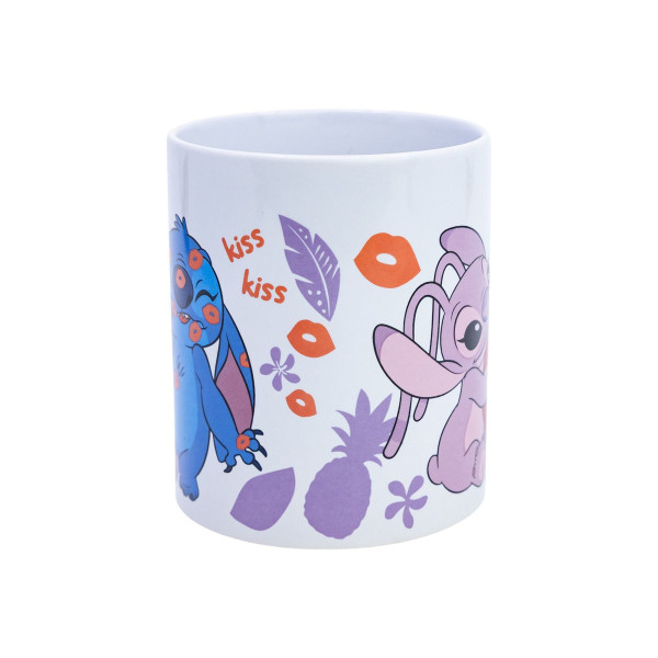 Шолја, Disney: Stitch - Stitch & Angel, 325ml 