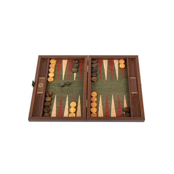 Сет за табла, Premium Handcrafted Green Natural Cork 