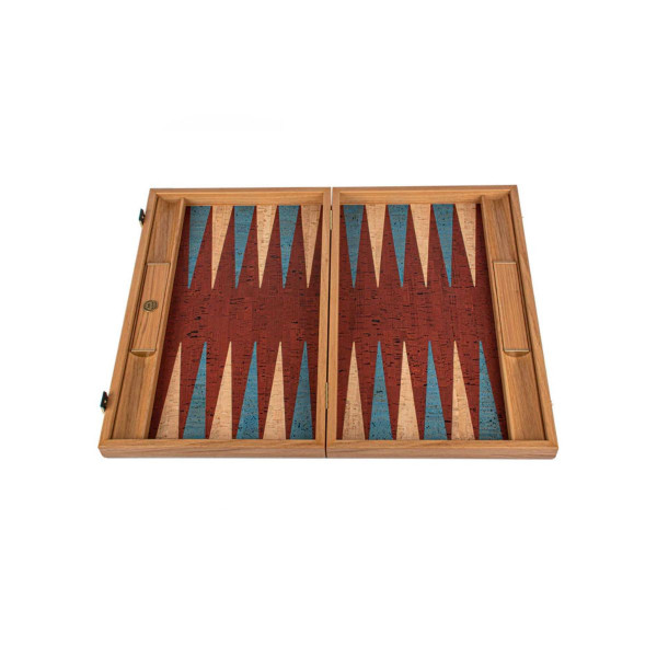 Сет за табла, Premium Handcrafted Red Natural Cork 