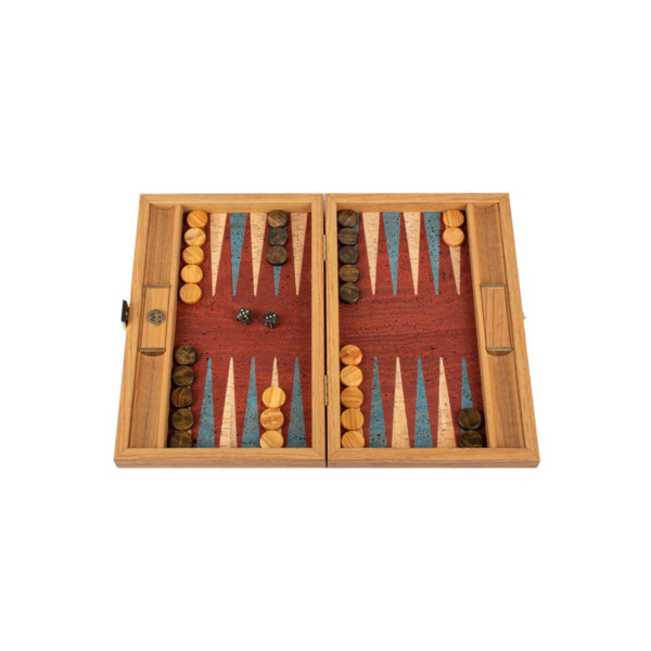 Сет за табла, Premium Handcrafted Red Natural Cork 