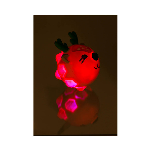 Анти-стрес топче со LED, Xmas Squeeze Pops, 3 дизајни 