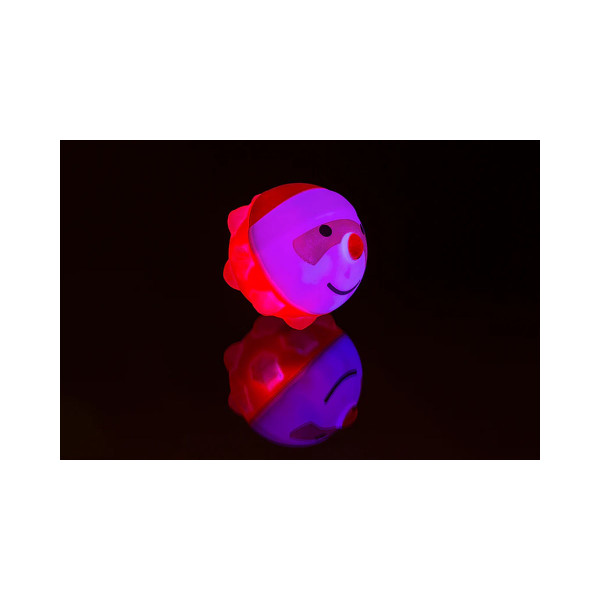 Анти-стрес топче со LED, Xmas Squeeze Pops, 3 дизајни 