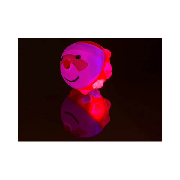 Анти-стрес топче со LED, Xmas Squeeze Pops, 3 дизајни 