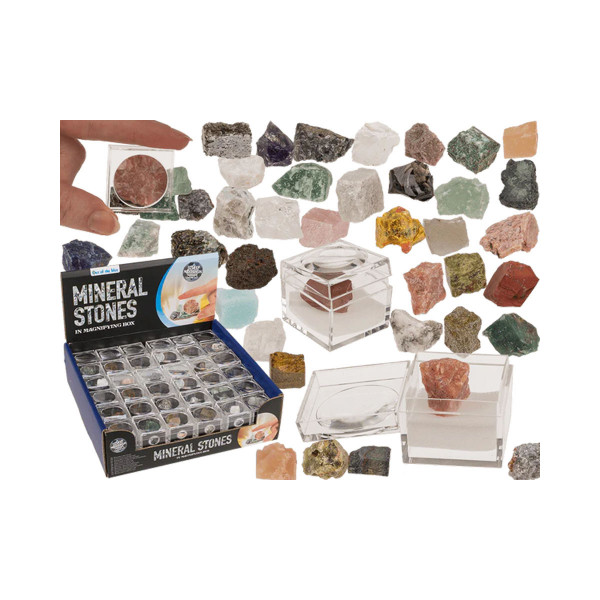 Мини кристал во кутија, 36 видови 