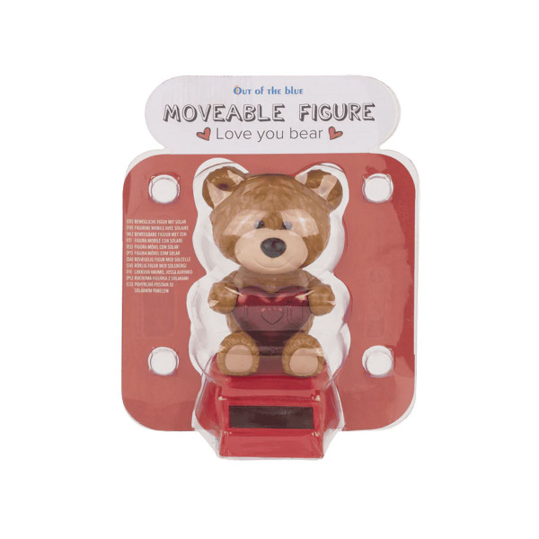 Соларна фигура Love You Bear, 10 cm 