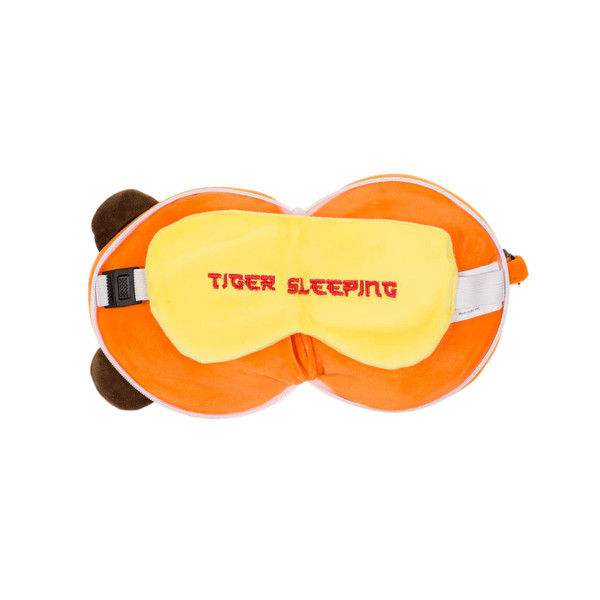 Детска перница за патување + маска за очи Tiger 