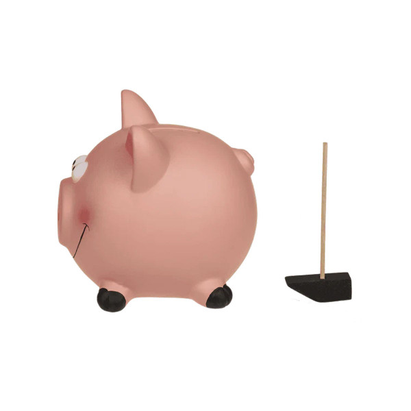 Касичка за пари со чеканче Pig 
