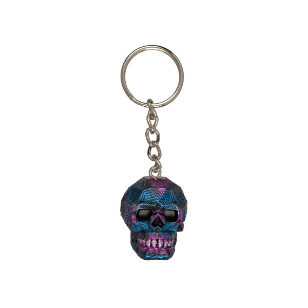 Приврзок за клучеви Skull, 4 бои 