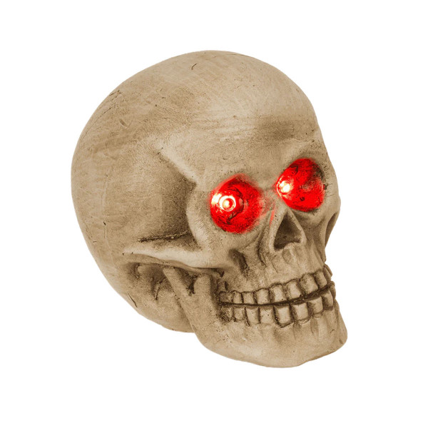 Фигура со LED светло Skull, 10 cm 