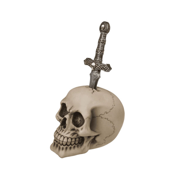 Касичка за пари со клуч Skull 