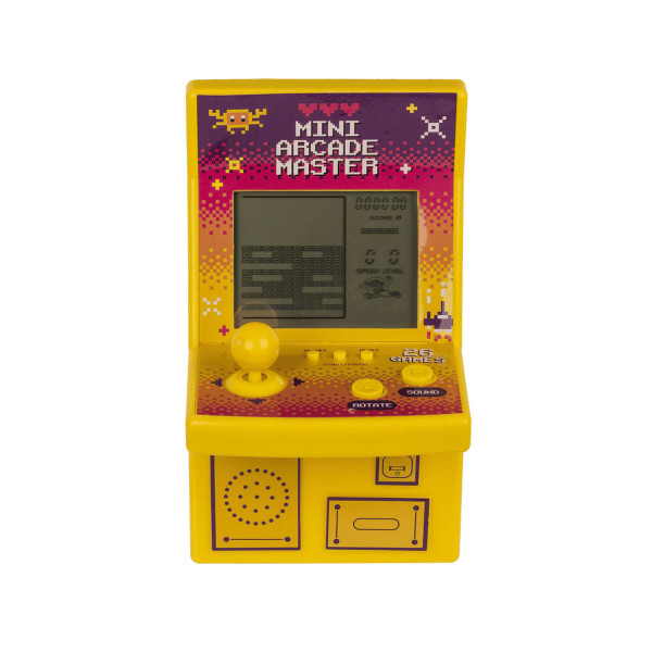 Мини аркадна конзола со 26 игри Mini Arcade Master, 4 бои 