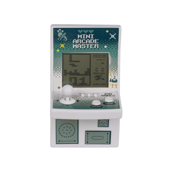 Мини аркадна конзола со 26 игри Mini Arcade Master, 4 бои 