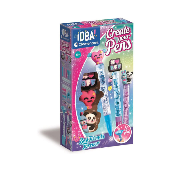 Сет за изработка, Idea Clementoni - Create Your Pens 