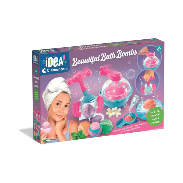 Сет за убавина, Idea Clementoni - Beautiful Bath Bombs 