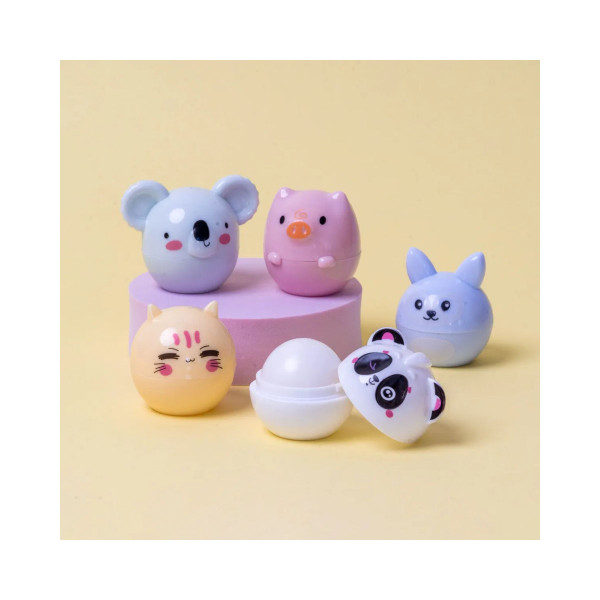 Детски балзам за усни Cute Animals 3D, 5 дизајни 