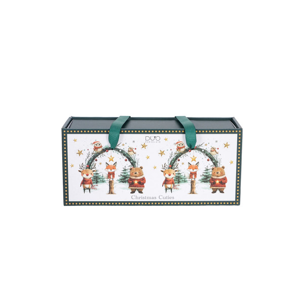 Сет од 2 шолји во украсна кутија, Christmas Cuties, 360ml 