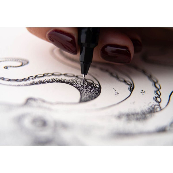 Сет фајнлајнери, Uni Pin - Dotwork, 1/8 