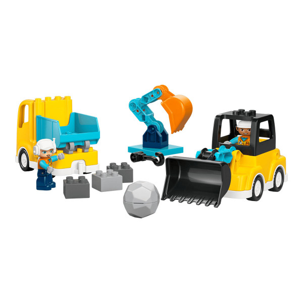 LEGO коцки, Duplo, 3 in 1 Construction Vehicles 