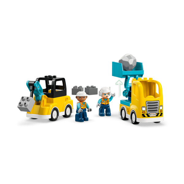LEGO коцки, Duplo, 3 in 1 Construction Vehicles 