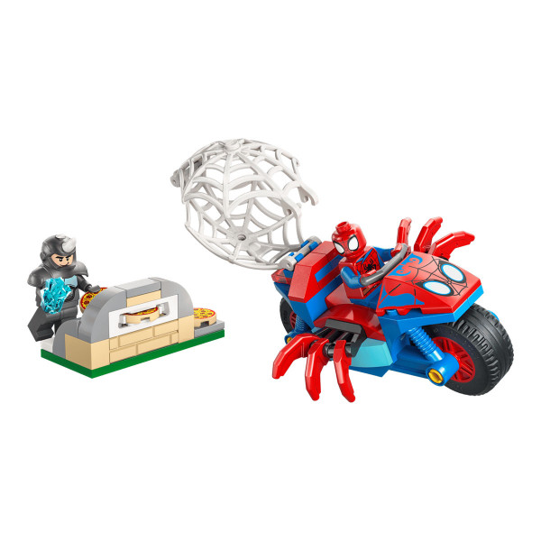 LEGO коцки, Marvel, Spidey on his Motorcycle vs. Rhino 