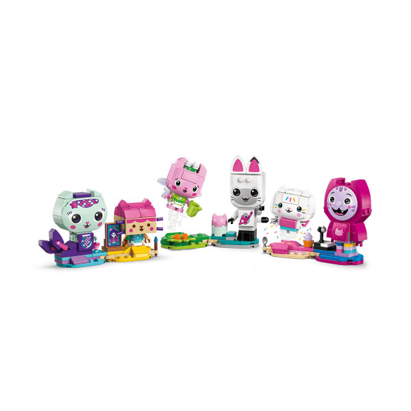 LEGO коцки, Gabbys Dollhouse, Gabbys Brick-Built Cat Friends 