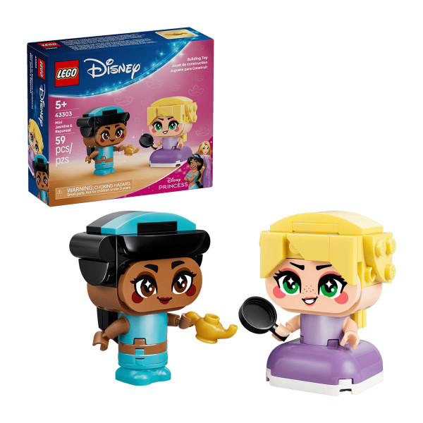 LEGO коцки, Disney, Mini Jasmine & Rapunzel 