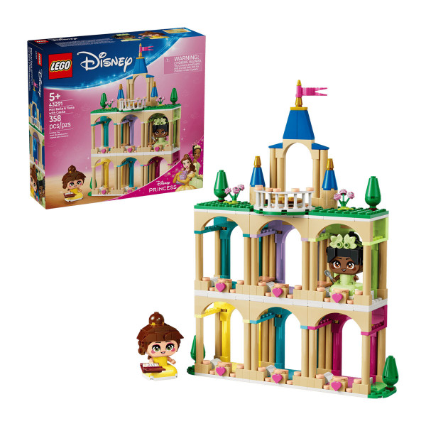 LEGO коцки, Disney, Mini Belle & Tiana with Castle 