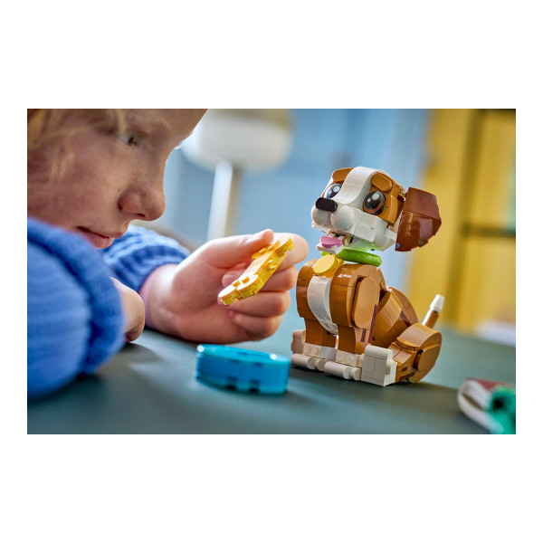 LEGO коцки, Creator 3-in-1, Cute Animals: Playful Puppy Dog 