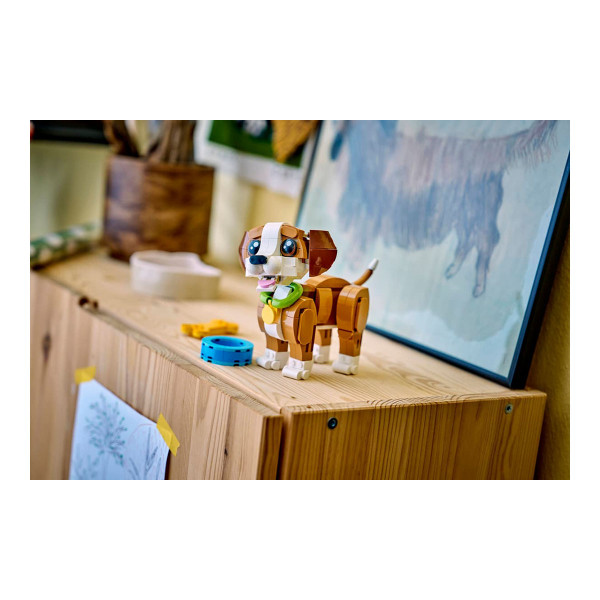 LEGO коцки, Creator 3-in-1, Cute Animals: Playful Puppy Dog 