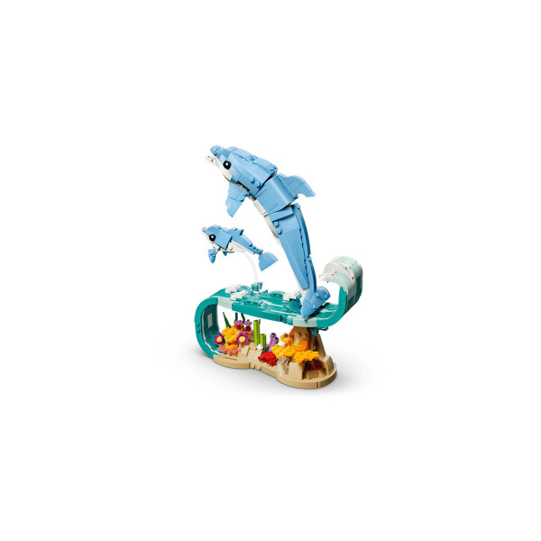 LEGO коцки, Creator 3-in-1, Sea Animals: Beautiful Dolphins 